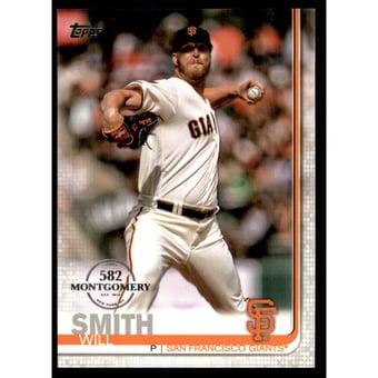 2019 Topps Factory Set 582 Montgomery #203 Will Smith