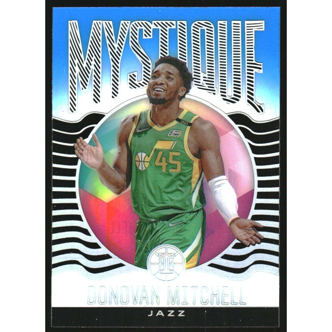 2020-21 Panini Illusions Mystique Sapphire #6 Donovan Mitchell