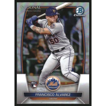 2023 Bowman Chrome National Convention Refractors #MLB13 Francisco Alvarez