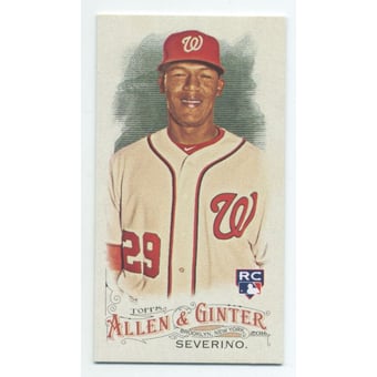 2016 Topps Allen and Ginter Mini No Card Number #318 Pedro Severino