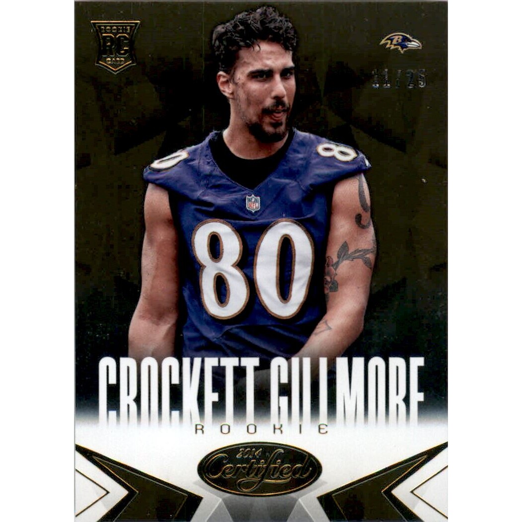 2014 Certified Gold #113 Crockett Gillmore