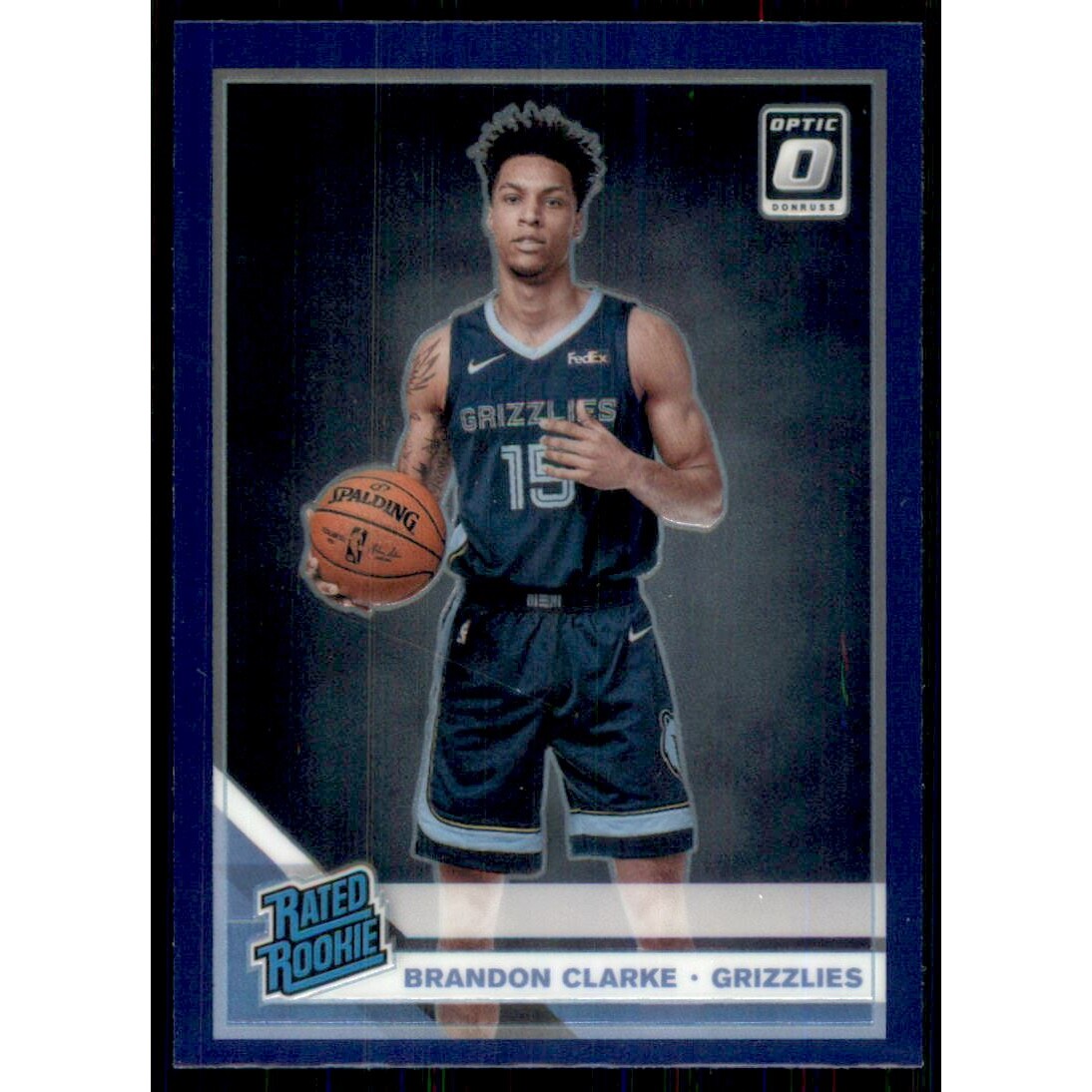 2019-20 Donruss Optic Purple #194 Brandon Clarke RR