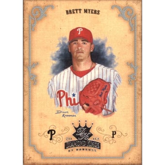2004 Diamond Kings Silver #17 Brett Myers