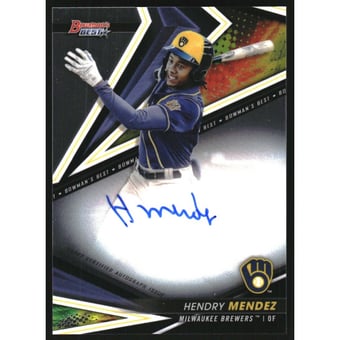 2022 Bowman's Best Best of '22 Autographs #B22HM Hendry Mendez