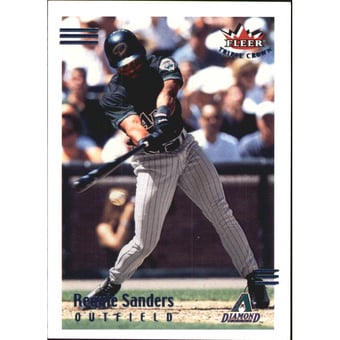 2002 Fleer Triple Crown RBI Parallel #97 Reggie Sanders/90