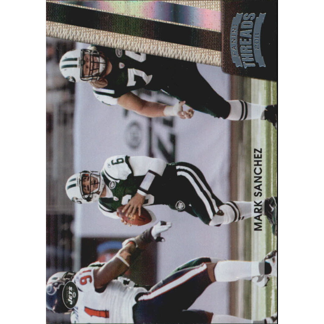 2011 Panini Threads Platinum #104 Mark Sanchez 2011 Panini Threads Platinum #104 Mark Sanchez