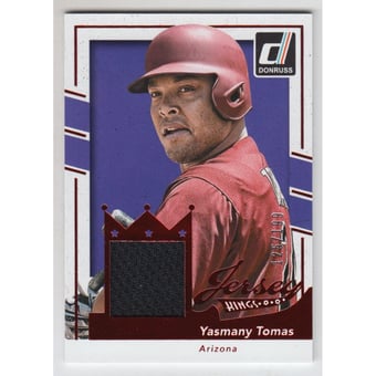 2016 Donruss Jersey Kings Red #JKYT Yasmany Tomas/199