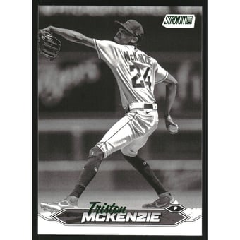 2024 Stadium Club Black and White #45 Triston McKenzie