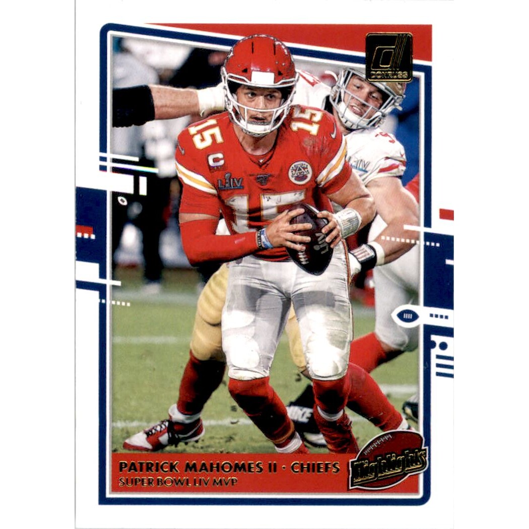2020 Donruss Highlights #1 Patrick Mahomes II