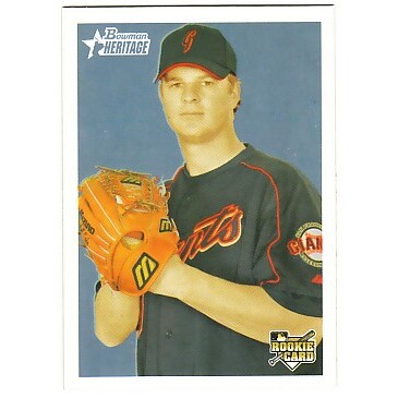 2006 Bowman Heritage #298 Matt Cain SP (RC)