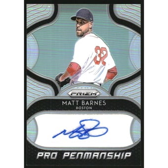 2019 Panini Prizm Pro Penmanship #6 Matt Barnes