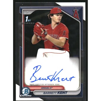 2024 Bowman Chrome Prospect Autographs #CPABK Barrett Kent