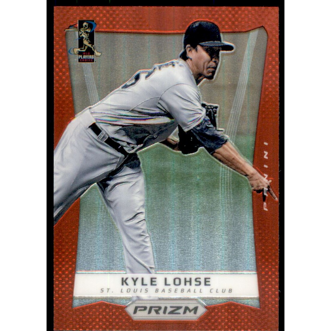 2012 Panini Prizm Prizms Red #85 Kyle Lohse. rookie card picture
