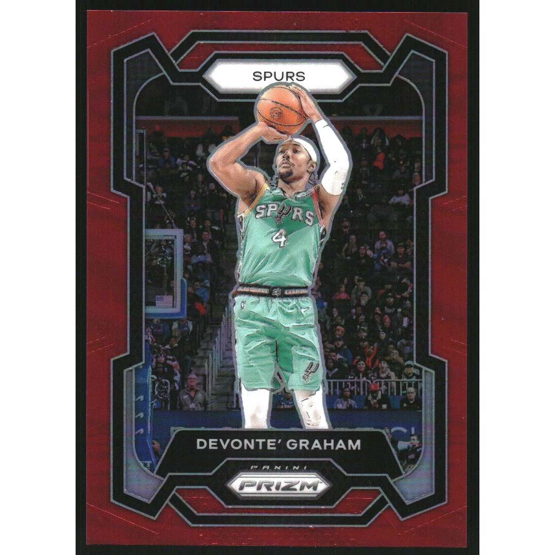 2023-24 Panini Prizm Prizms Red #233 Devonte' Graham