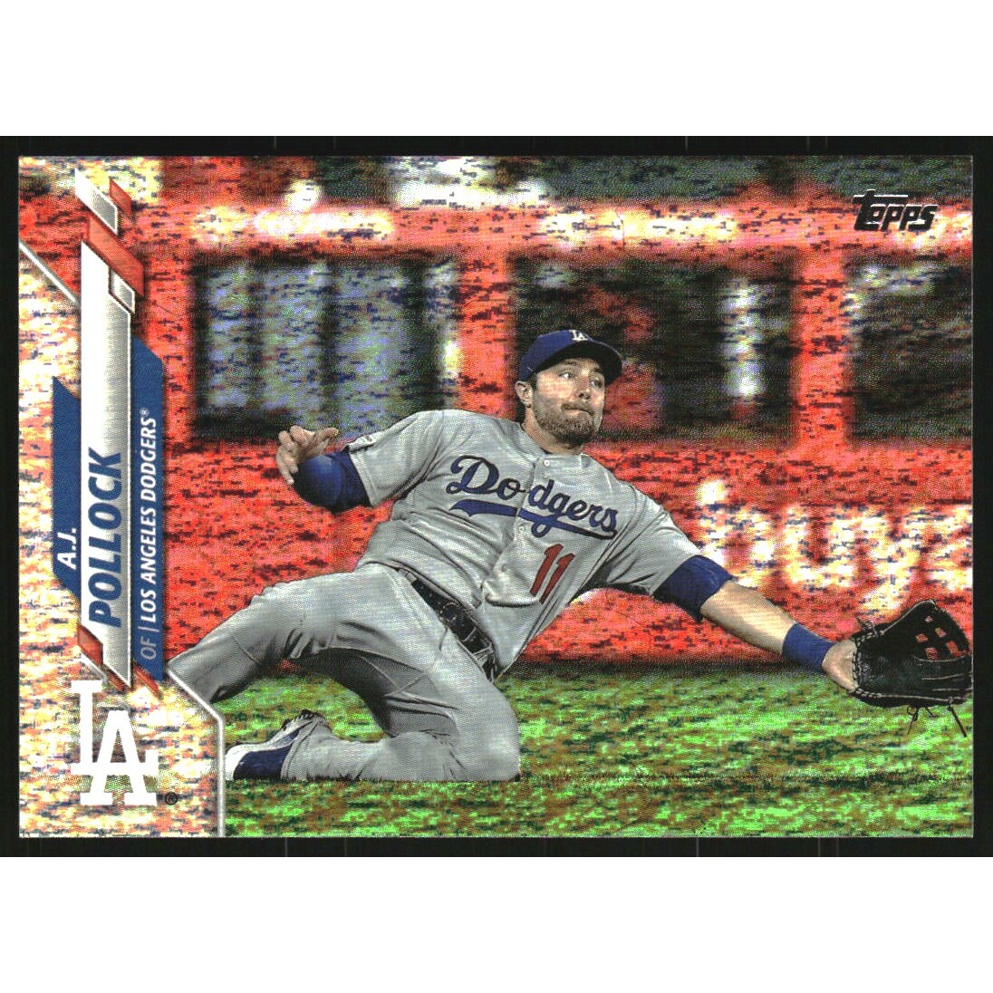 2020 Topps Factory Set Sparkle Foil #641 A.J. Pollock