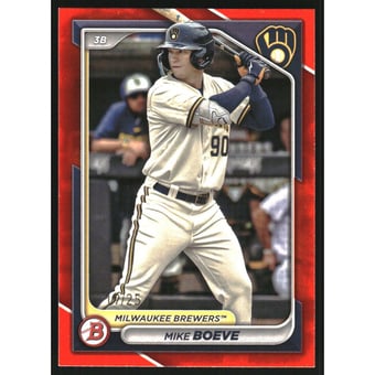 2024 Bowman Prospects Orange #BP138 Mike Boeve
