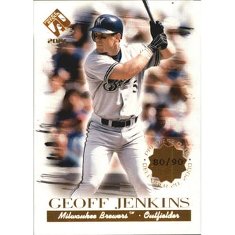 2001 Private Stock Premiere Date #66 Geoff Jenkins
