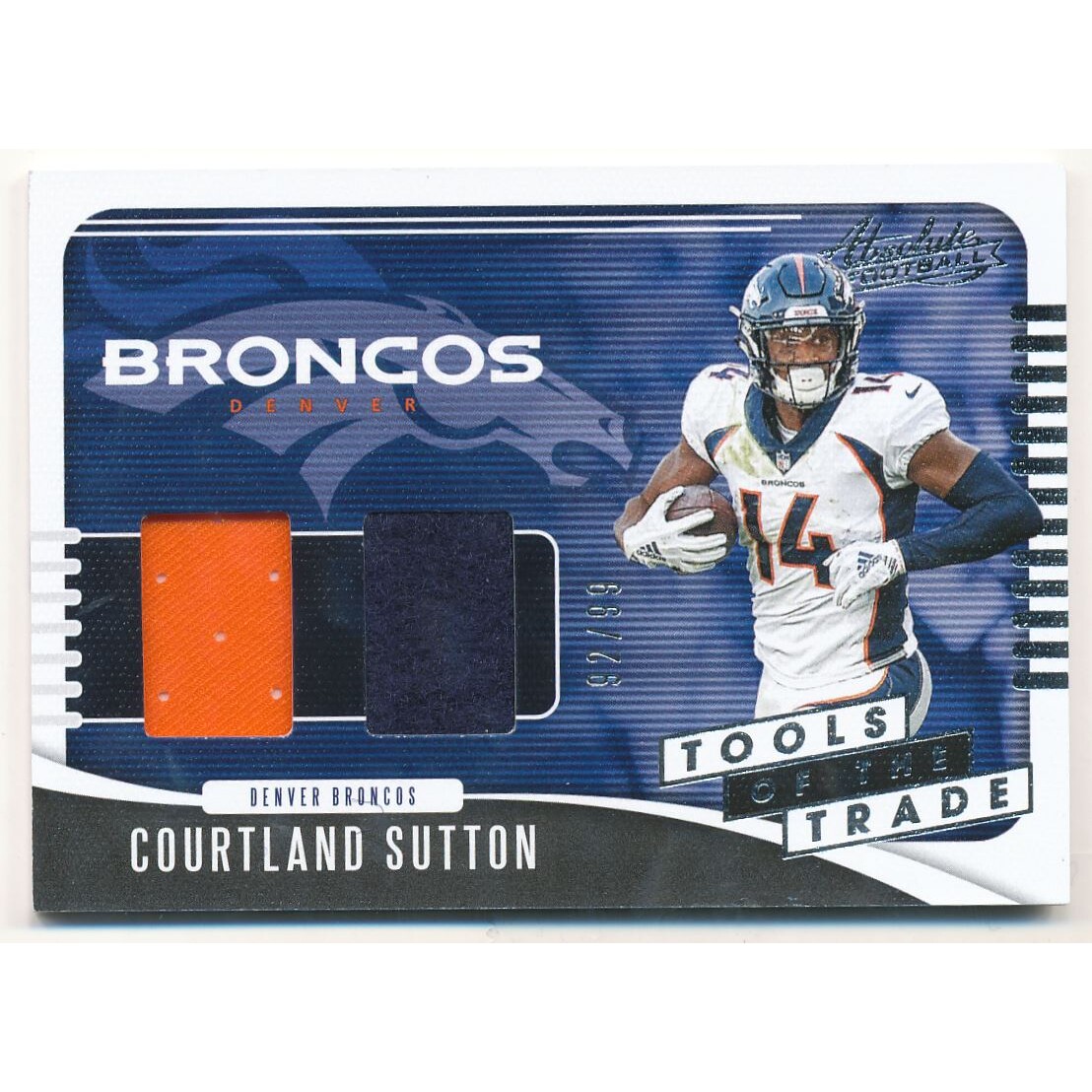 2019 Absolute Tools of the Trade Dual Materials #25 Courtland Sutton