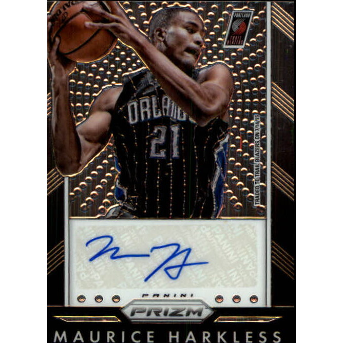 2015-16 Panini Prizm Autographs #29 Maurice Harkless 2015-16 Panini Prizm Autographs #29 Maurice Harkless