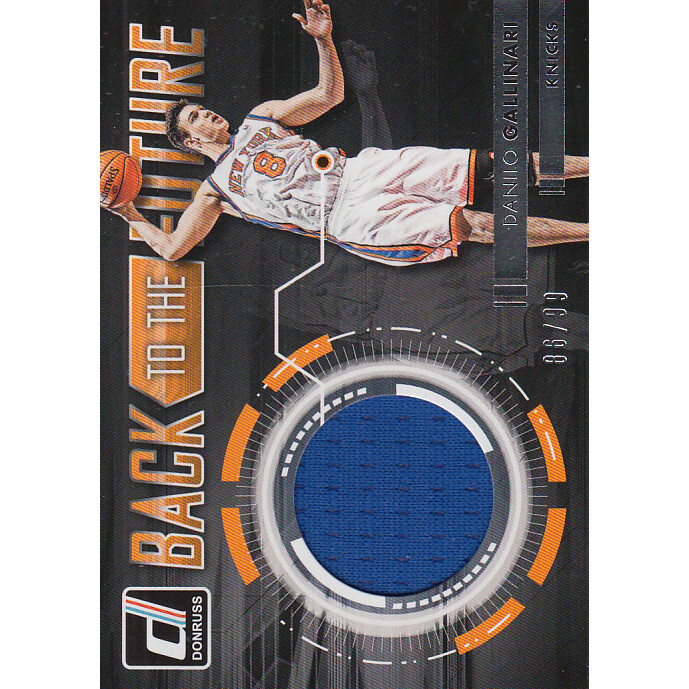 2015-16 Donruss Back to the Future Materials #11 Danilo Gallinari/99