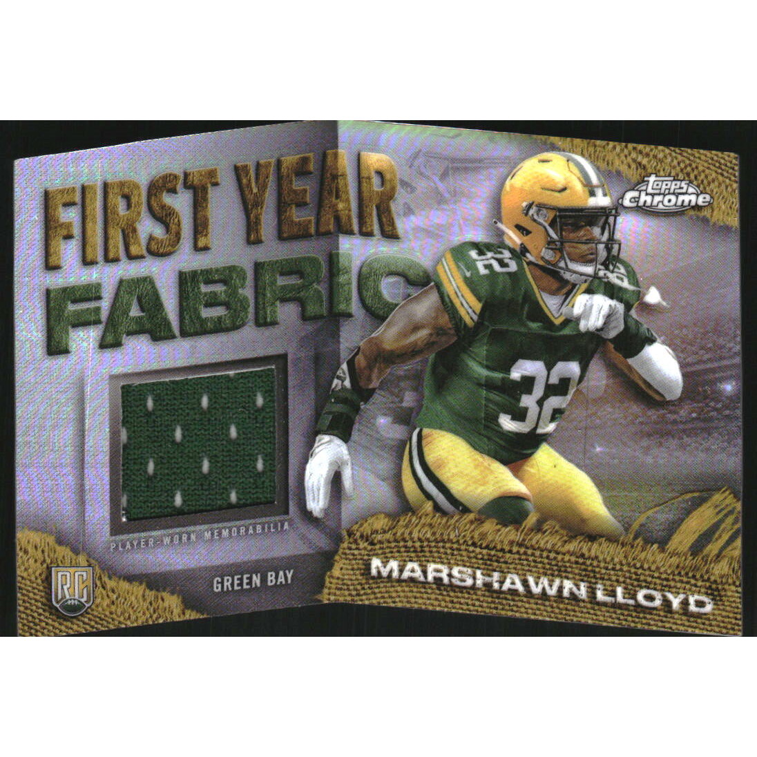 2024 Topps Chrome First Year Fabrics #FYFML MARShawn Lloyd