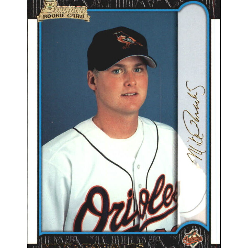 1999 Bowman Gold #434 Mike Paradis