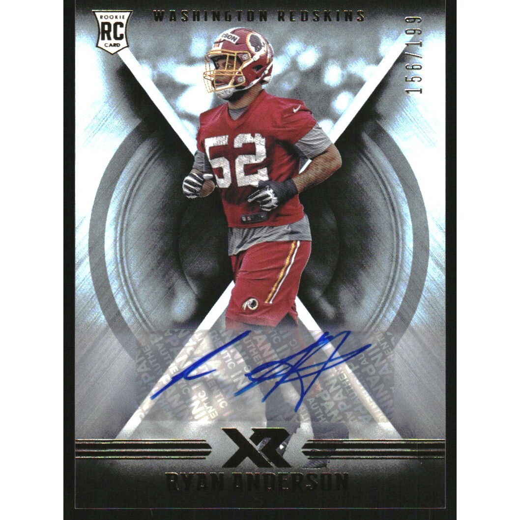 2017 Panini XR Autographs #147 Ryan Anderson/199
