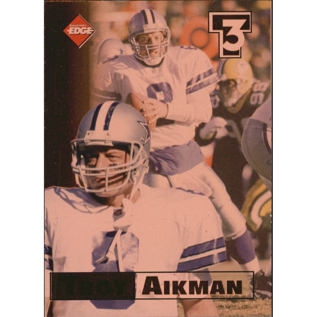1998 Collector's Edge First Place Triple Threat #2 Troy Aikman