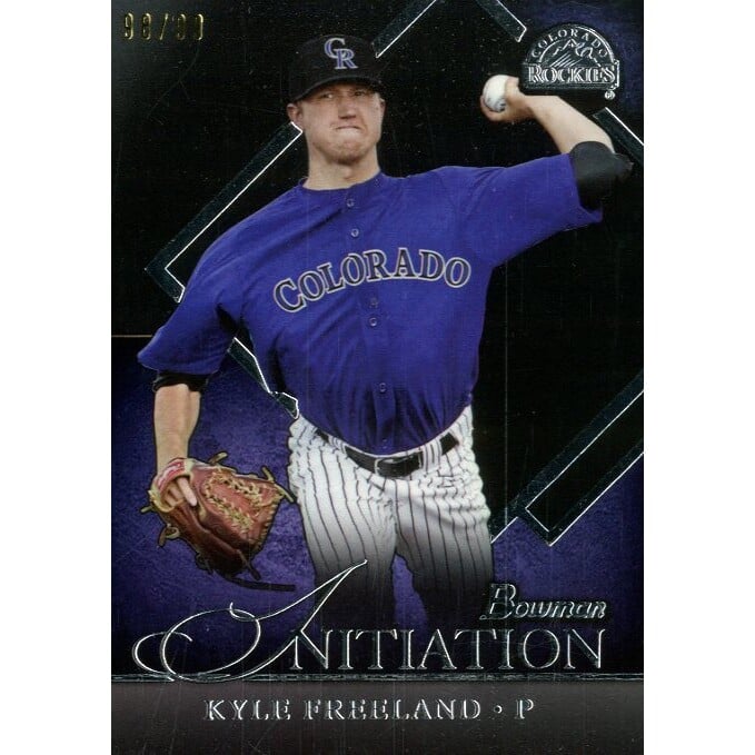 2014 Bowman Draft Initiation #BIKF Kyle Freeland. rookie card picture