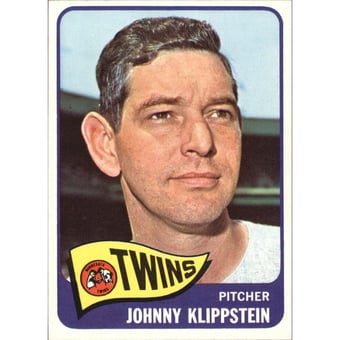 1965 Topps #384 Johnny Klippstein