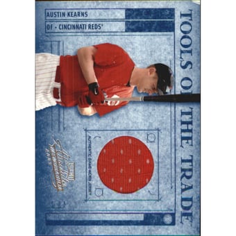2003 Absolute Memorabilia Tools of the Trade Materials #TT14 Austin Kearns Jsy/250