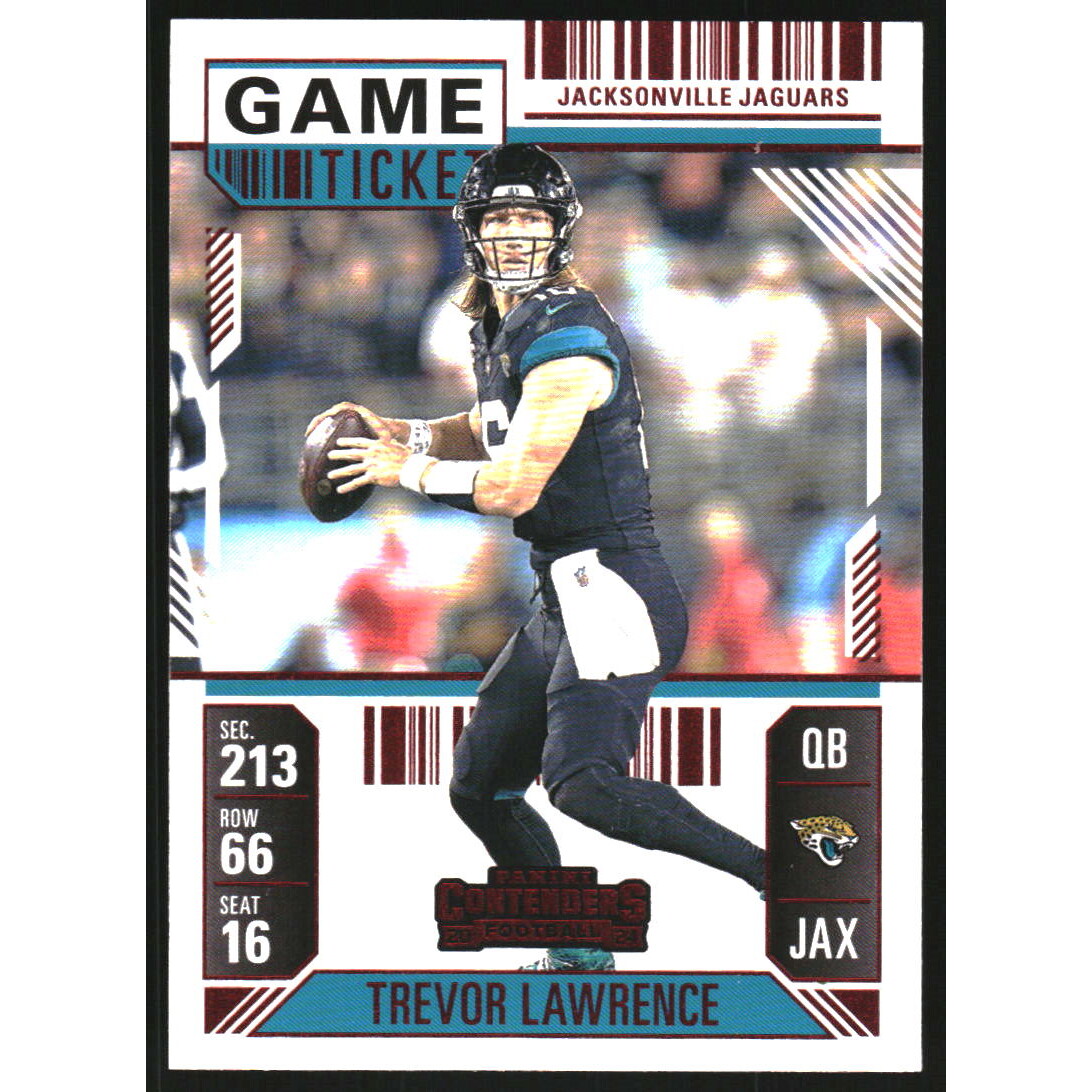 2024 Panini Contenders Game Ticket Red #46 Trevor Lawrence