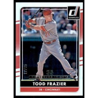 2016 Donruss Stat Line Season #86 Todd Frazier/35