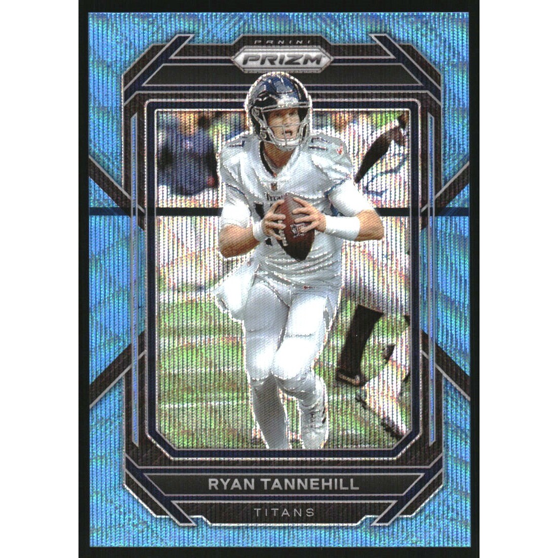2022 Panini Prizm Prizms Blue Wave #283 Ryan Tannehill