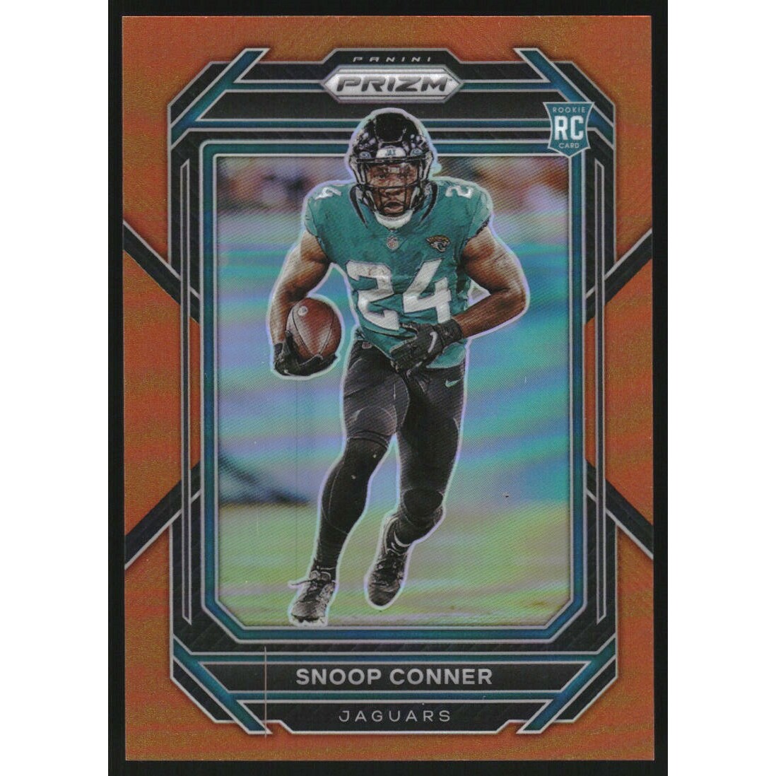 2022 Panini Prizm Prizms Orange #345 Snoop Conner