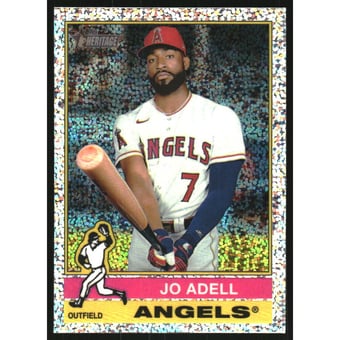 2025 Topps Heritage Chrome Silver Sparkle Refractors #434 Jo Adell