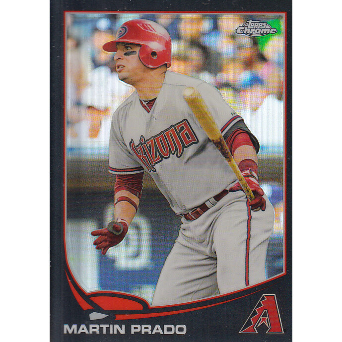 2013 Topps Chrome Black Refractors #188 Martin Prado