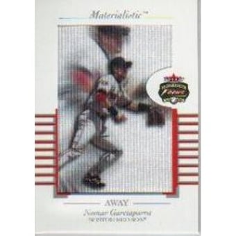 2002 Fleer Focus JE Materialistic Jumbos Away #7 Nomar Garciaparra