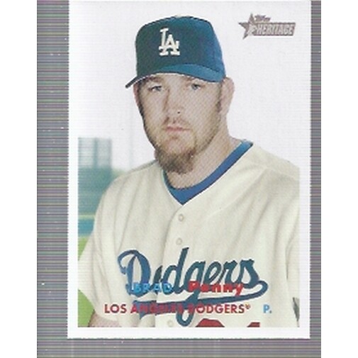 2006 Topps Heritage #347 Brad Penny SP