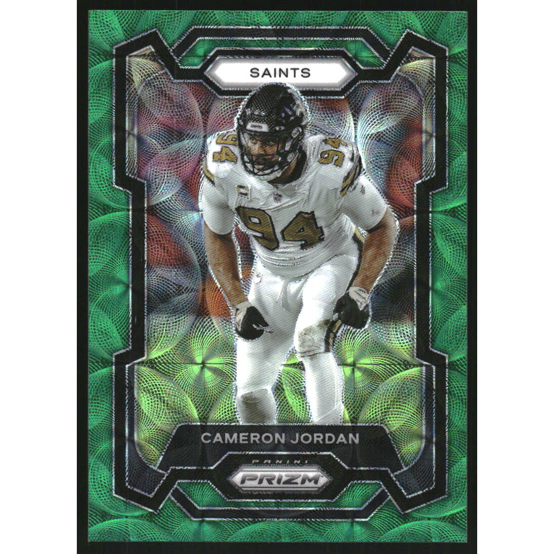 2023 Panini Prizm Prizms Green Scope #211 Cameron Jordan