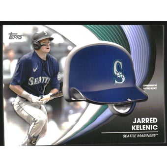 2022 Topps Commemorative Batting Helmet Relics #BHJK Jarred Kelenic