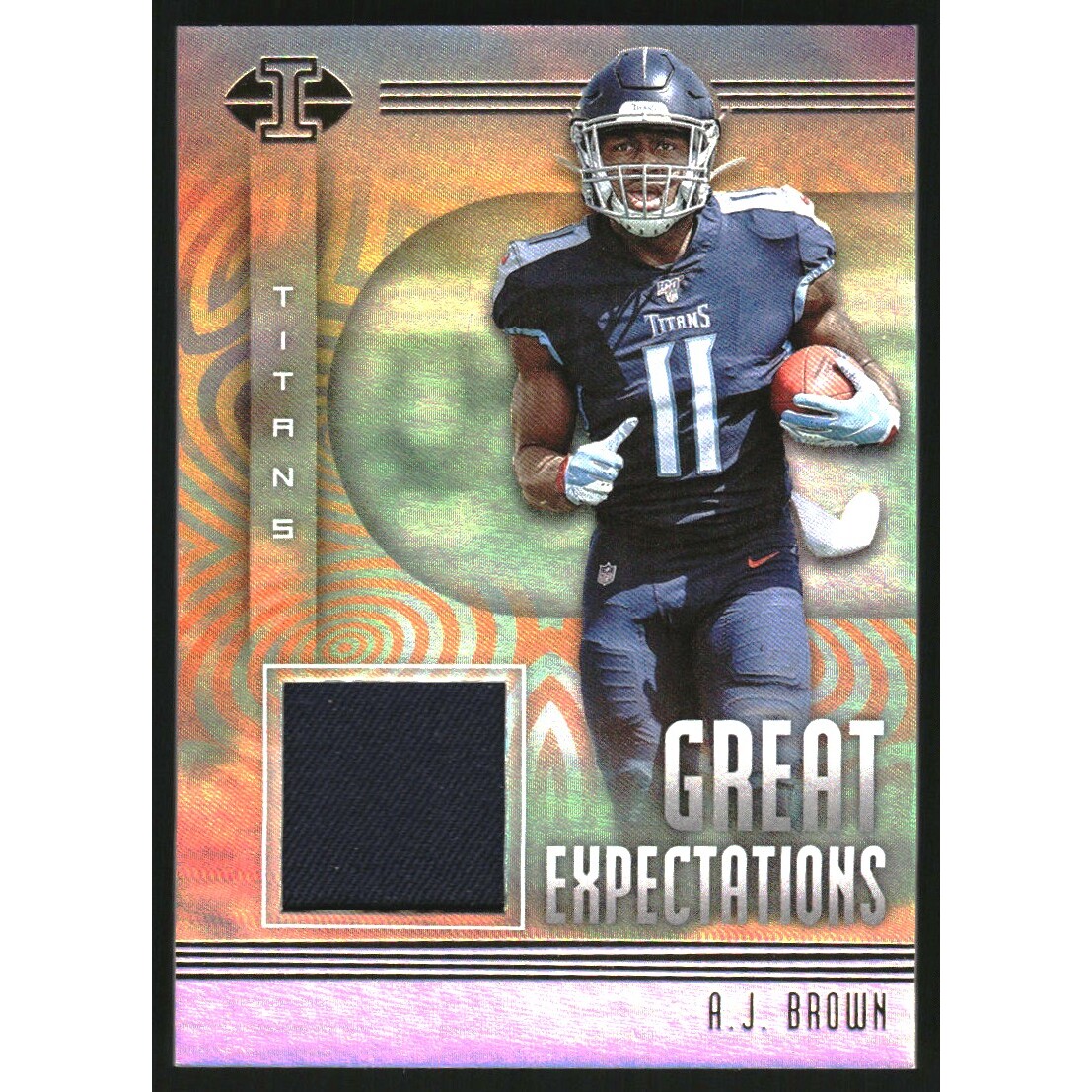 2019 Panini Illusions Great Expectations Jerseys #GEAB A.J. Brown