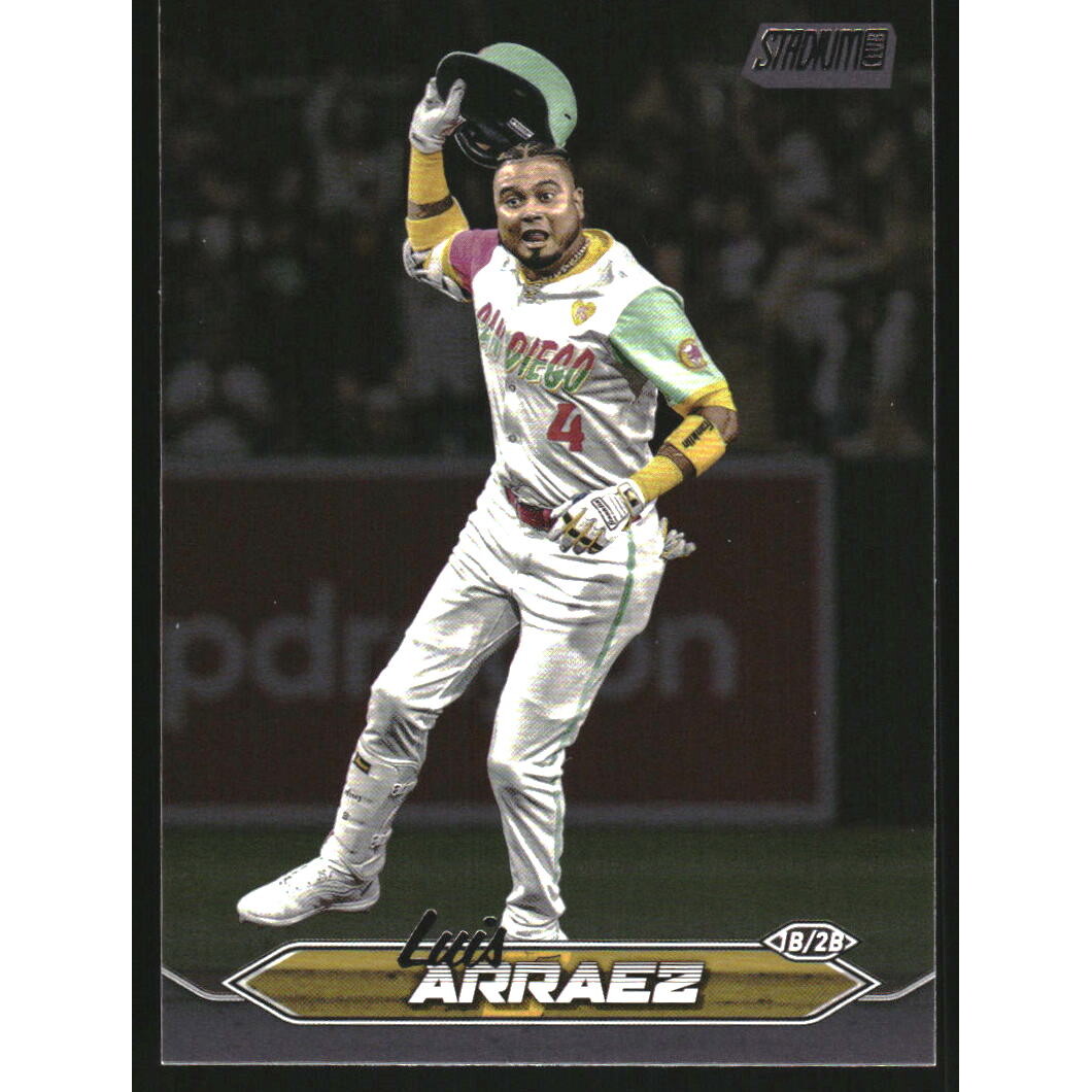 2024 Stadium Club Black Foil #146 Luis Arraez