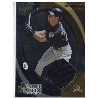 2002 Donruss Best of Fan Club League Leaders Materials #LL40 L.Berkman RBI Jsy/175