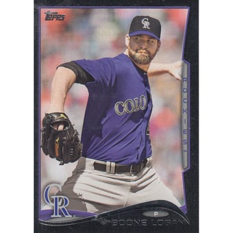 2014 Topps Update Black #US275 Boone Logan