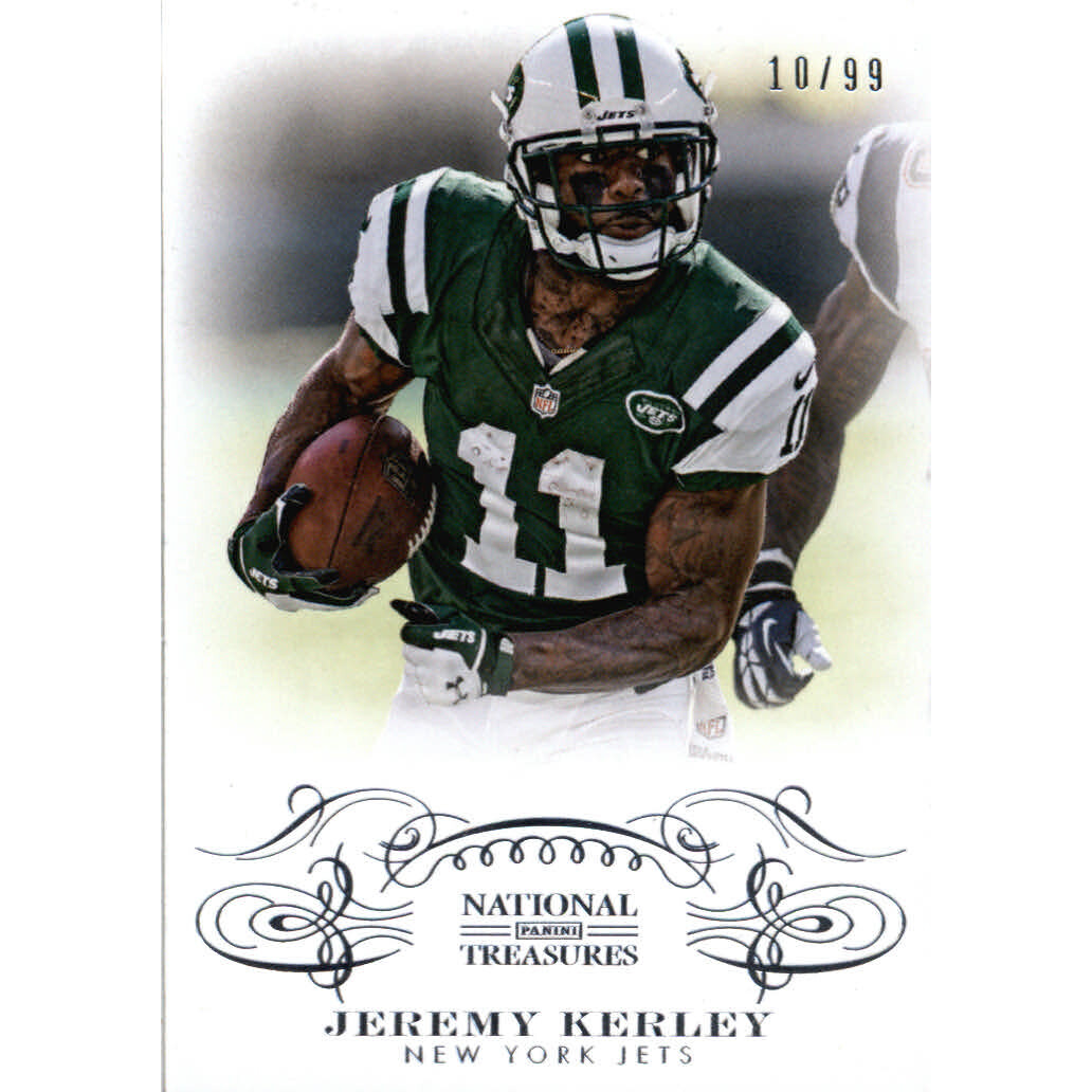 2013 Panini National Treasures #70 Jeremy Kerley