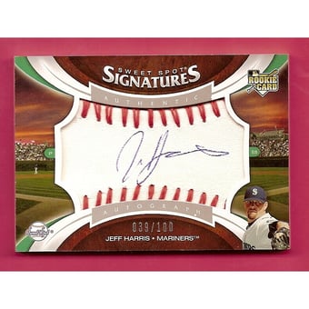 2006 Sweet Spot Update #129 Jeff Harris AU/100 RC