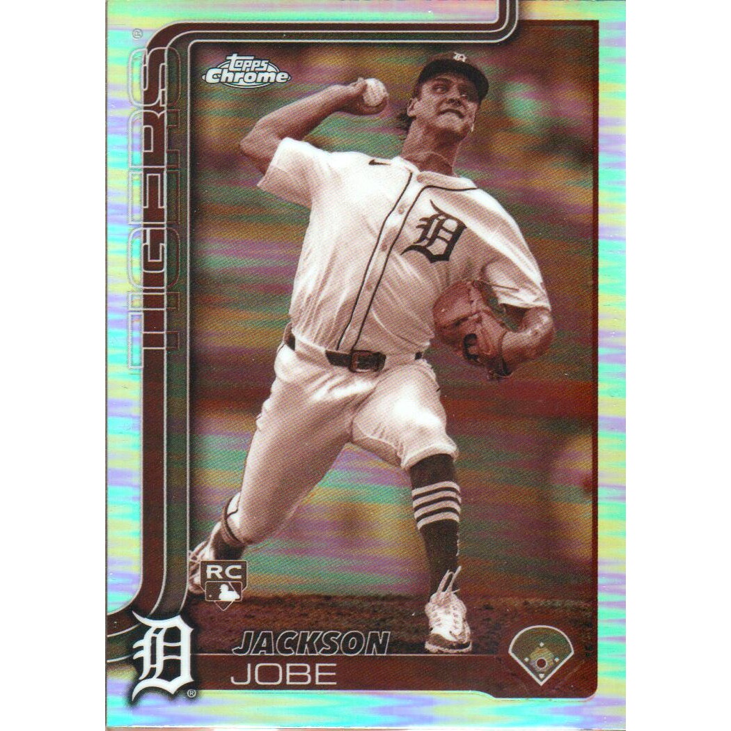 2025 Topps Chrome Sepia Refractors #249 Jackson Jobe