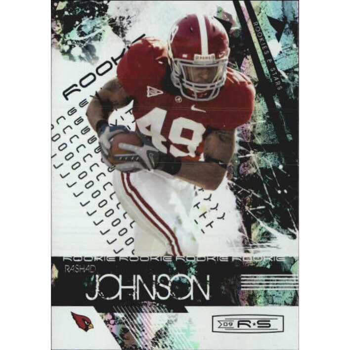 2009 Donruss Rookies and Stars Longevity Parallel Silver Holofoil #185 Rashad Johnson