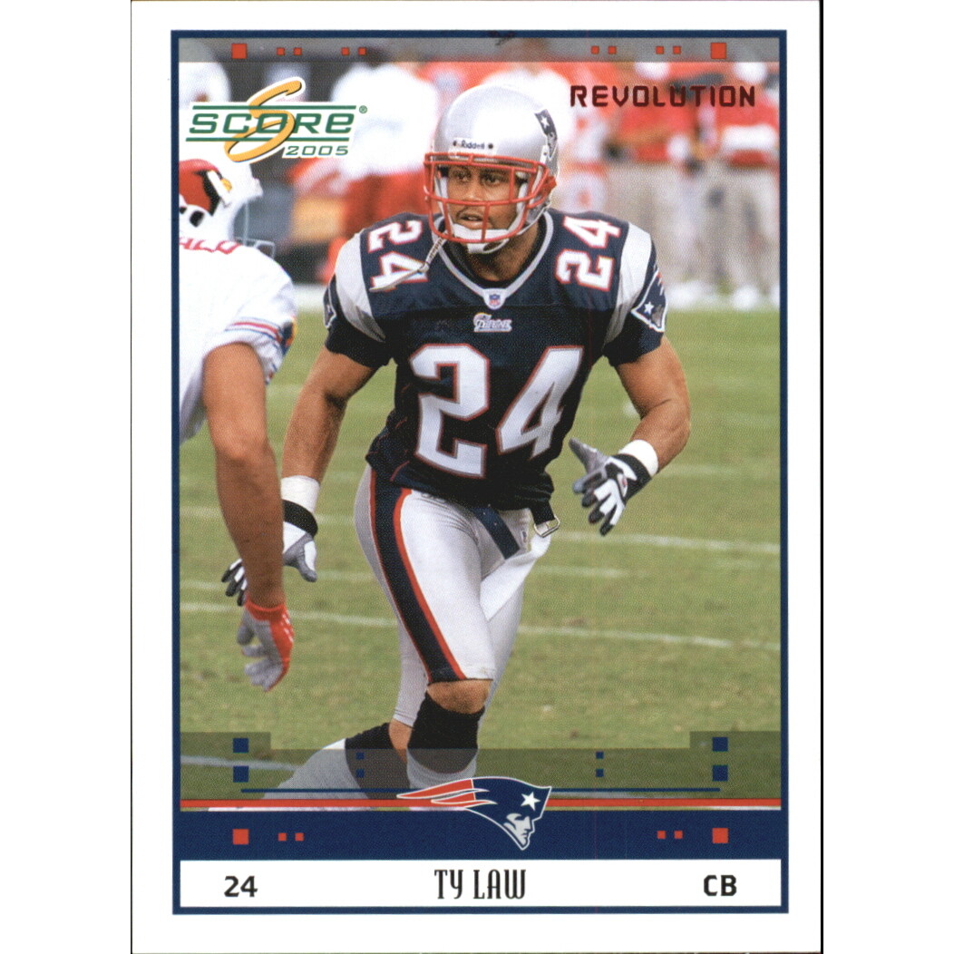 2005 Score Revolution #174 Ty Law